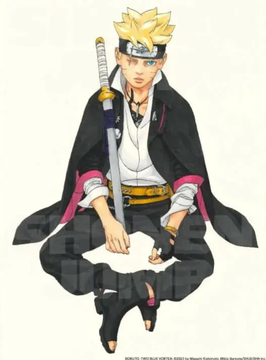 Boruto em seu novo visual pós-timeskip - Foto: Divulgação / Shonen Jump