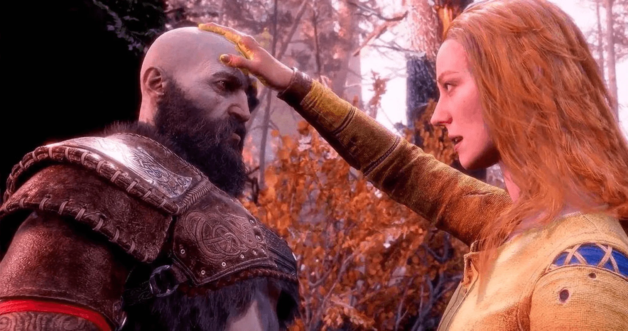 Novo God of War Faye e Kratos