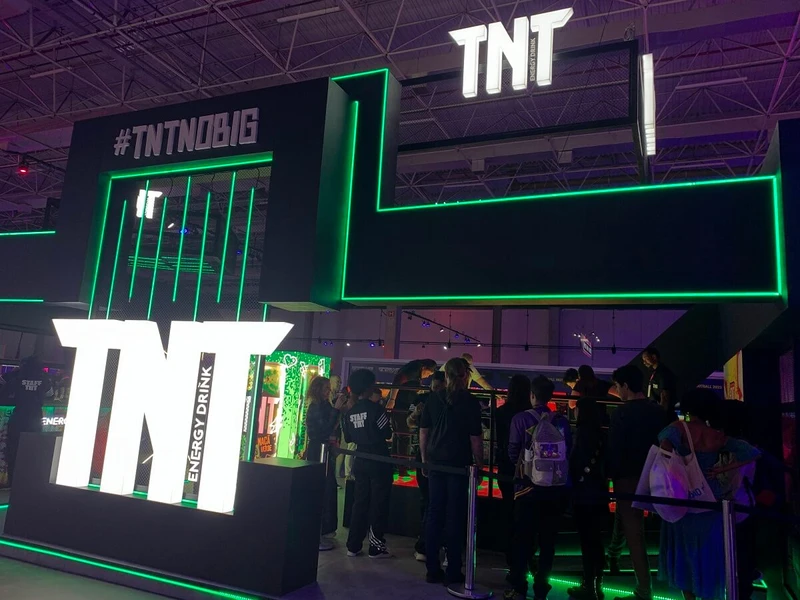 Stand da TNT no Big Festival