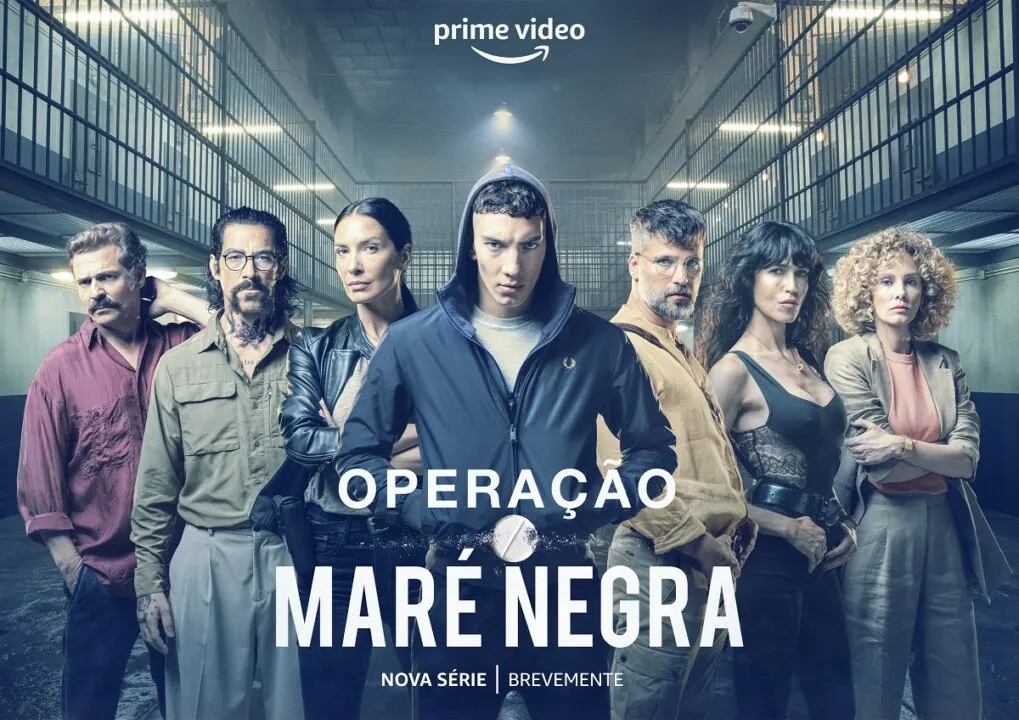 Pôster da segunda temporada de Maré Negra é divulgado e Bruno Gagliasso dará vida a personagem. Foto: Reprodução