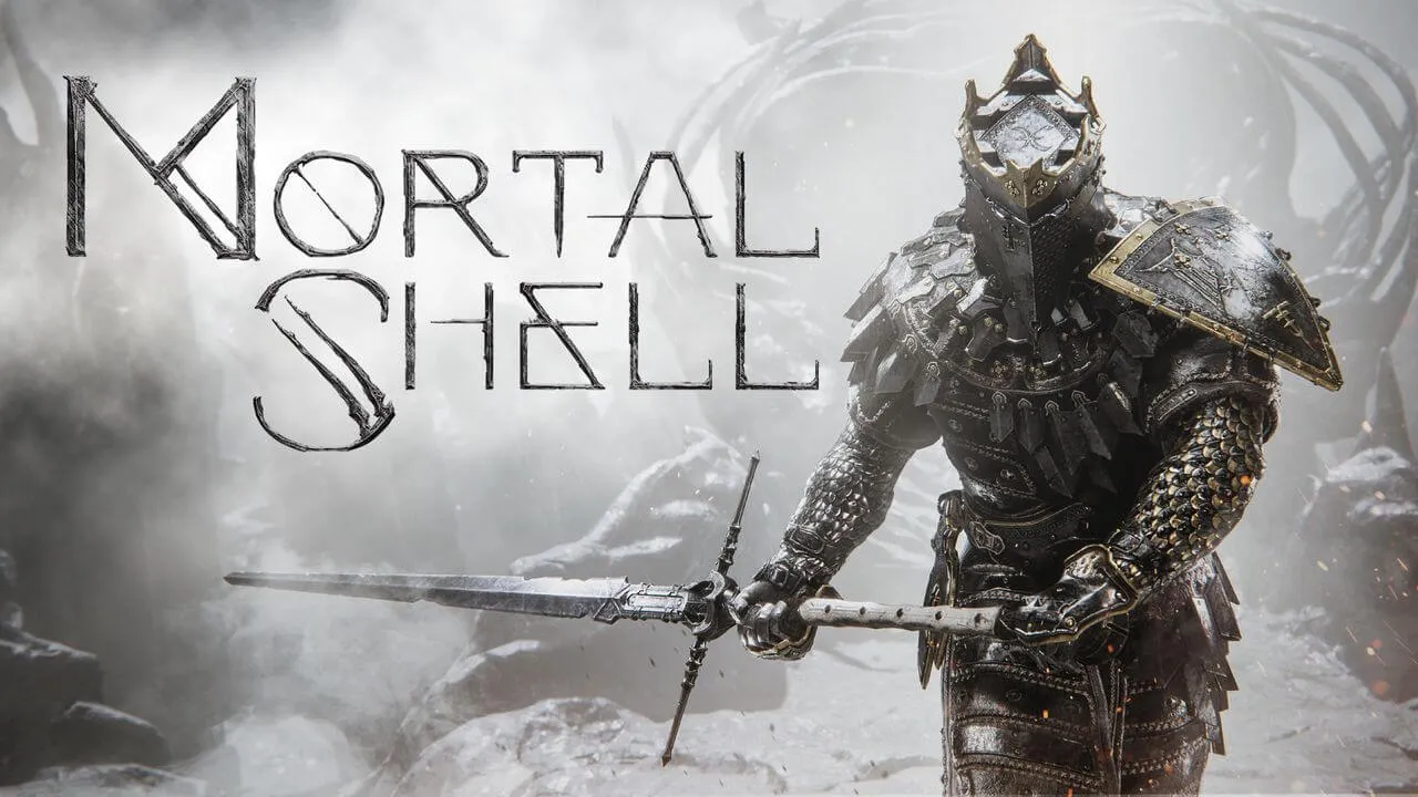 Cavaleiro de Mortal Shell com sua armadura.