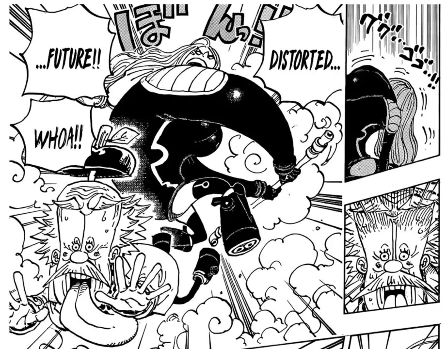 Bonney preparando um golpe contra o Dr. Vegapunk