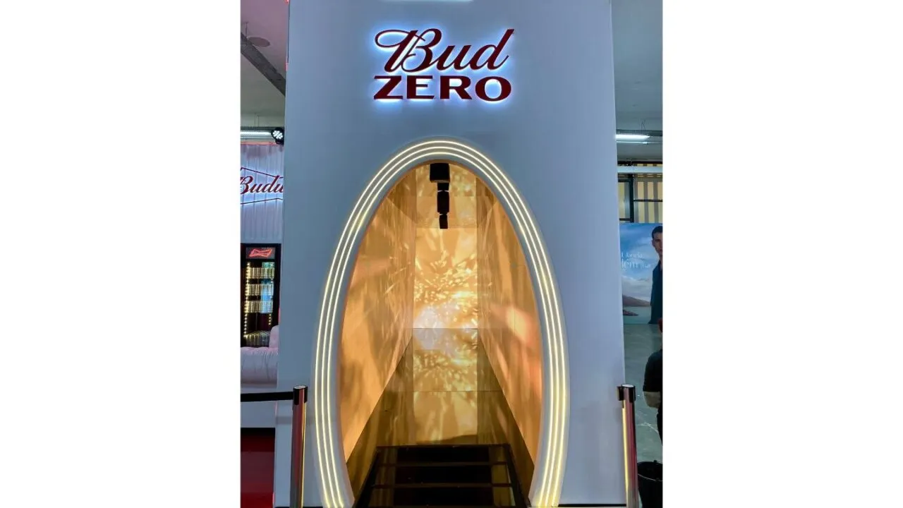 Ativação da Bud Zero em parceria com a Netflix no Tudum 2023 - Foto: Karla Beatryz/GeekShip