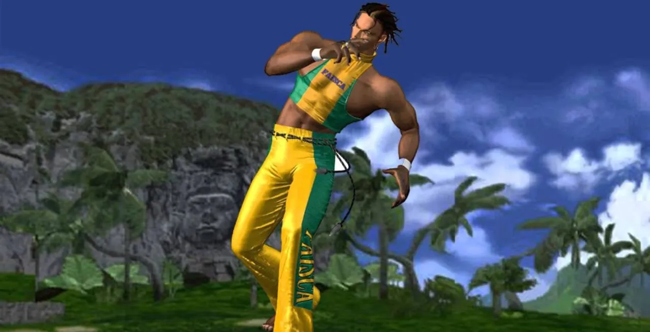 Eddy Gordo em demonstração de seus golpes