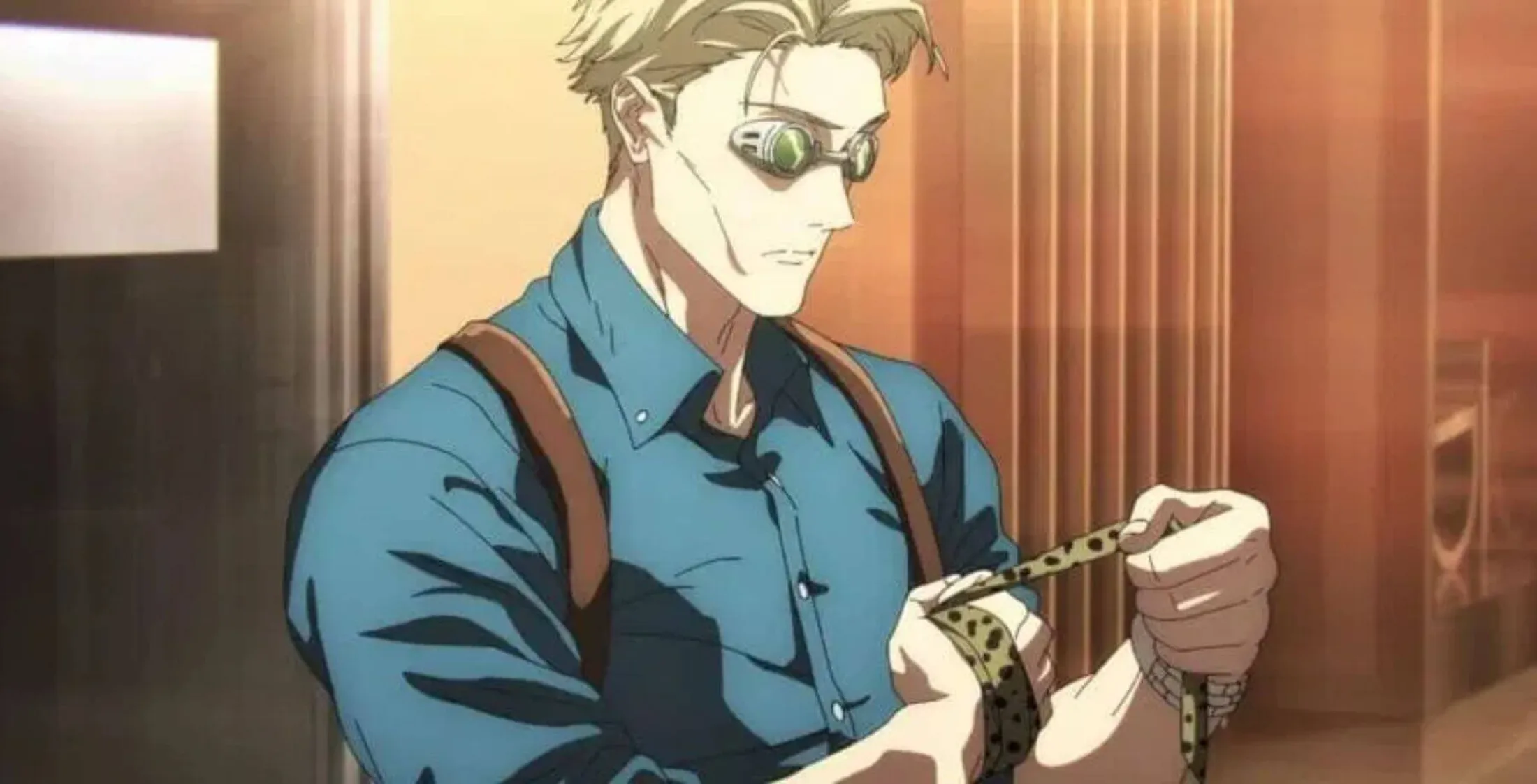 Nanami se preparando para lutar em Jujutsu Kaisen