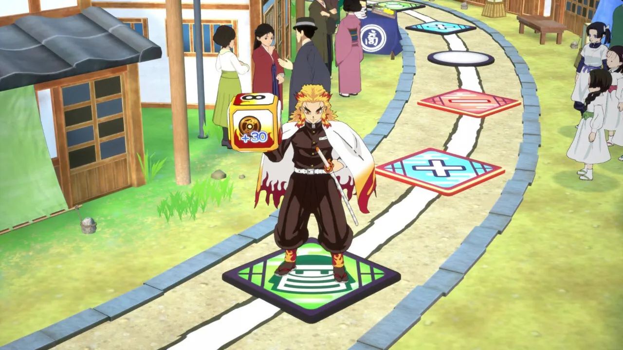Kyojuro Rengoku no jogo demon slayer sweep the board
