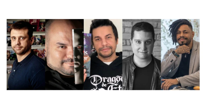 Esses cinco são alguns dos vários expoentes da fantasia nacional atualmente. | Imagem: Reprodução.