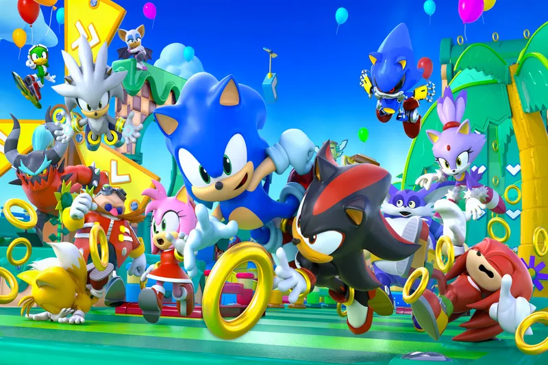 Fortnite Sonic Rumble ganha data de lançamento.