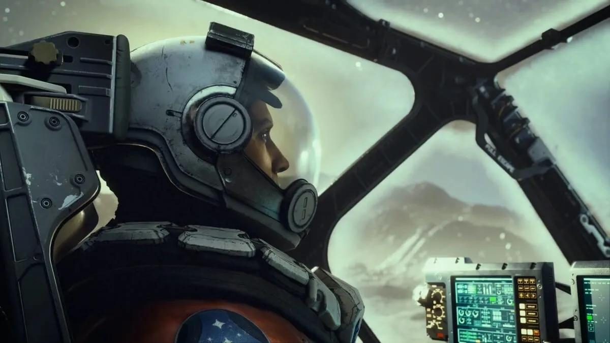 Captura de tela de Starfield