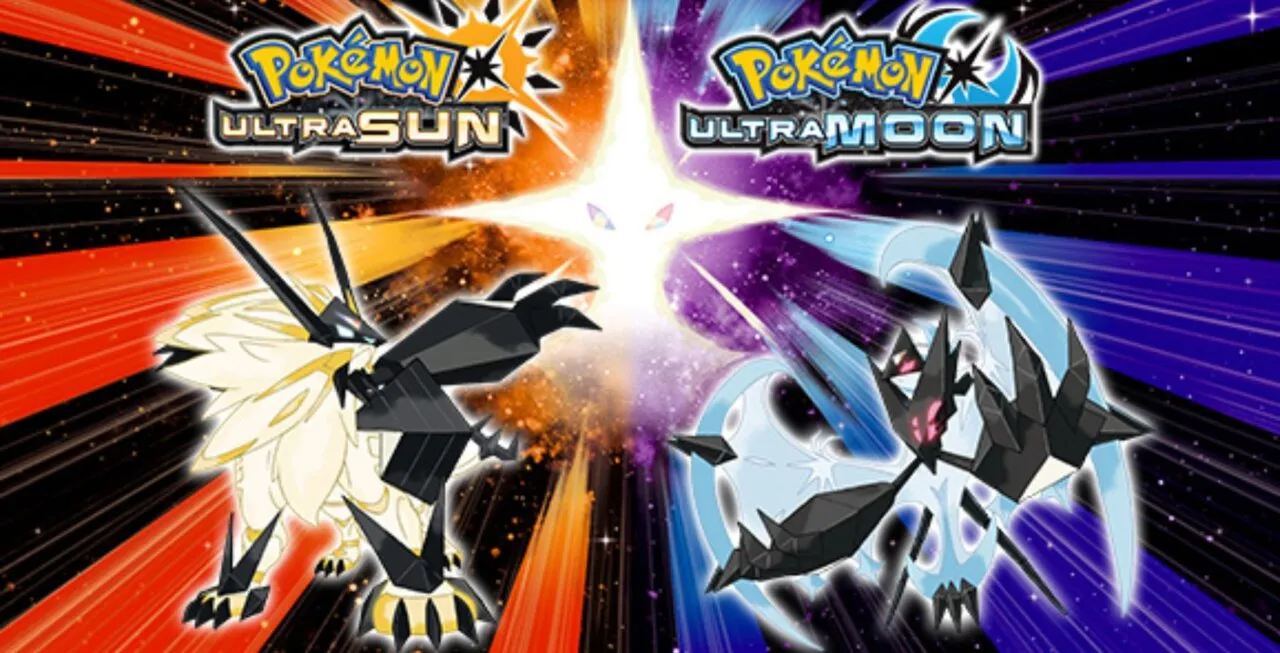Capa do jogo Pokemon Ultra Sun e Ultra Moon