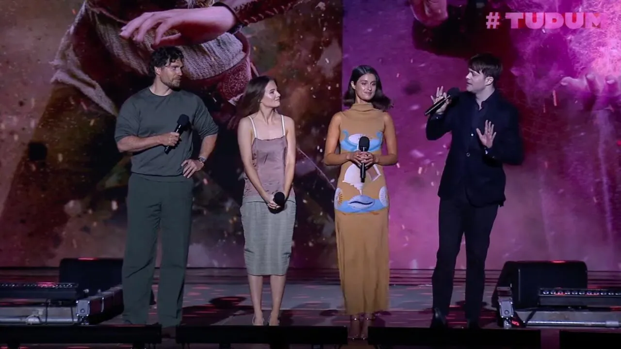 Henry Cavill se emociona durante Tudum 2023 - Foto: Reprodução/Netflix