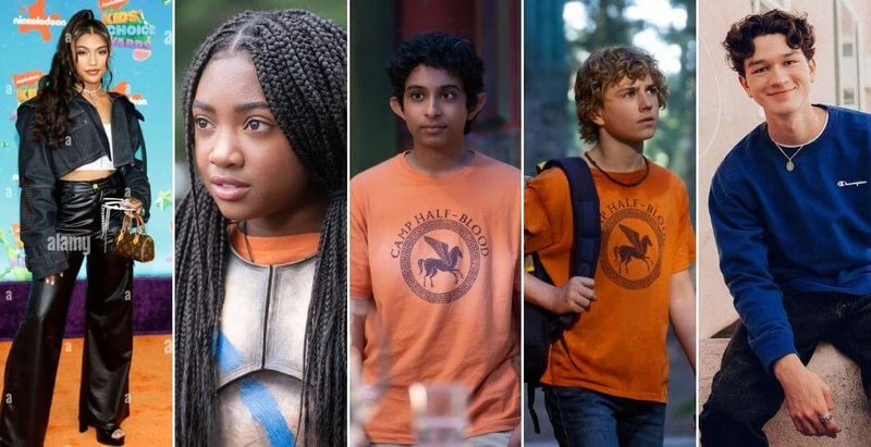 Elenco principal em 'Percy Jackson e os Olimpianos' - Foto: Reprodução/Web