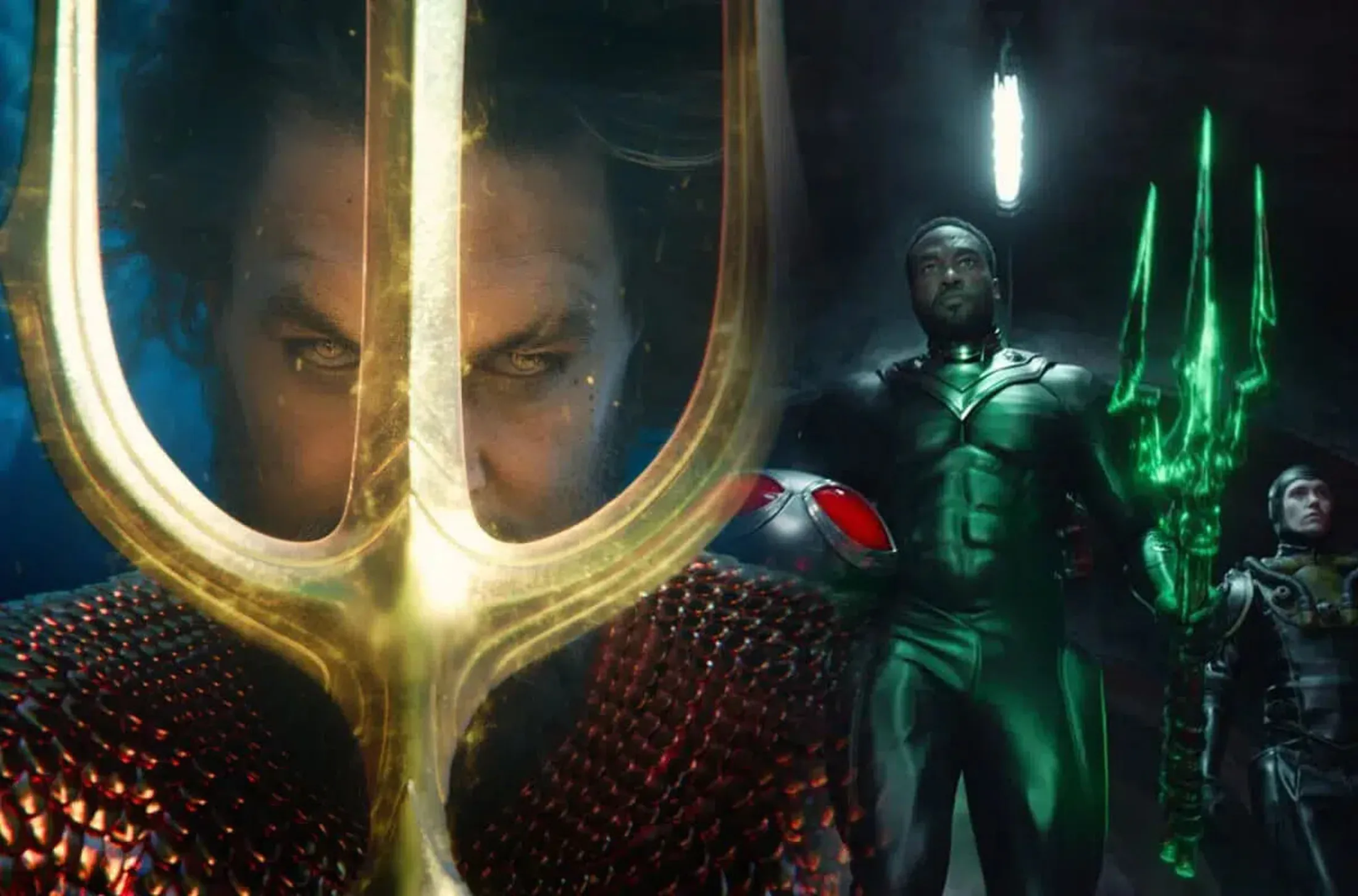 Trailer mostra brevemente o vilão mais temível de Aquaman. Foto: Divulgação
