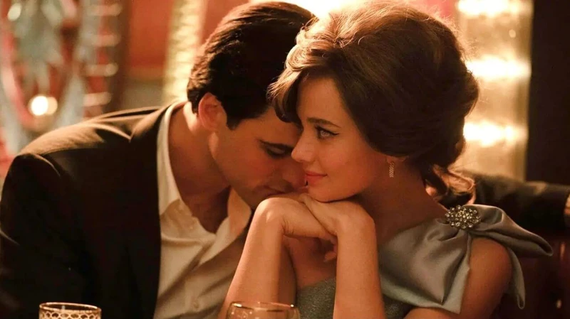 Cailee Spaeny como Priscilla e Jacob Elordi como Elvis Presley. Foto: Divulgação