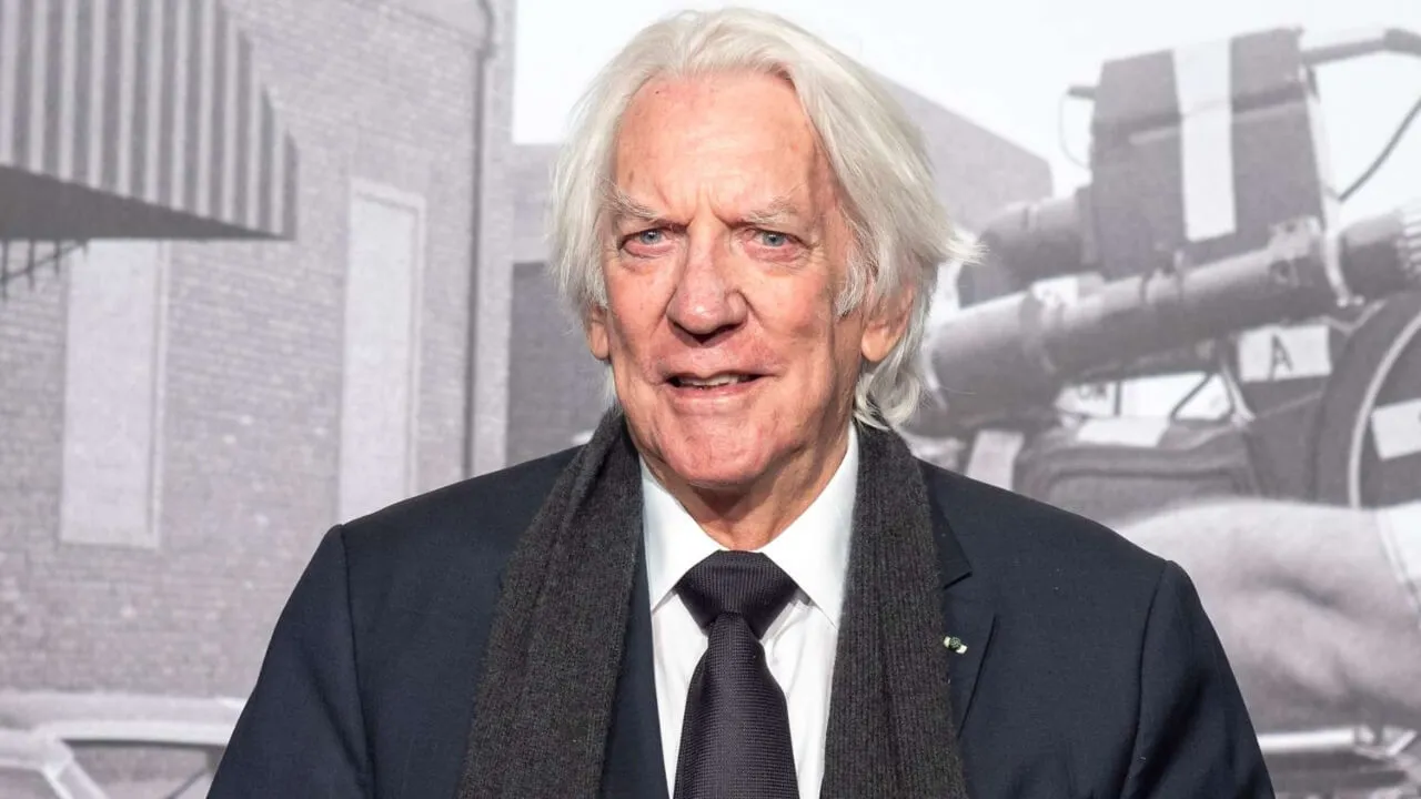 Donald Sutherland, renomado ator que faleceu aos 88 anos