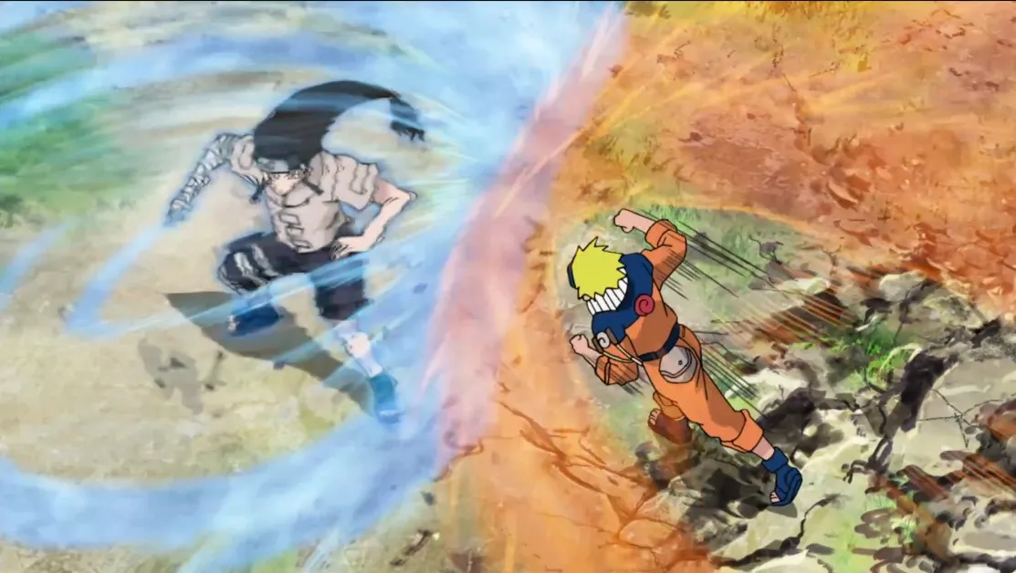 naruto-vs-neji-onde-o-chackra-de-ambos-colide-um-contra-o-outro