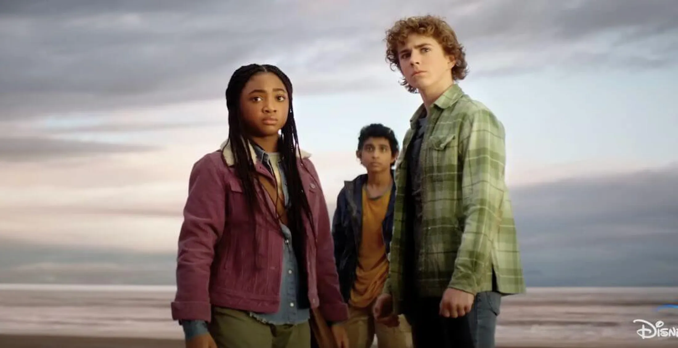 Annabeth, Grover e Percy em trailer de 'Percy Jackson e os Olimpianos'- Foto: Divulgação/Disney
