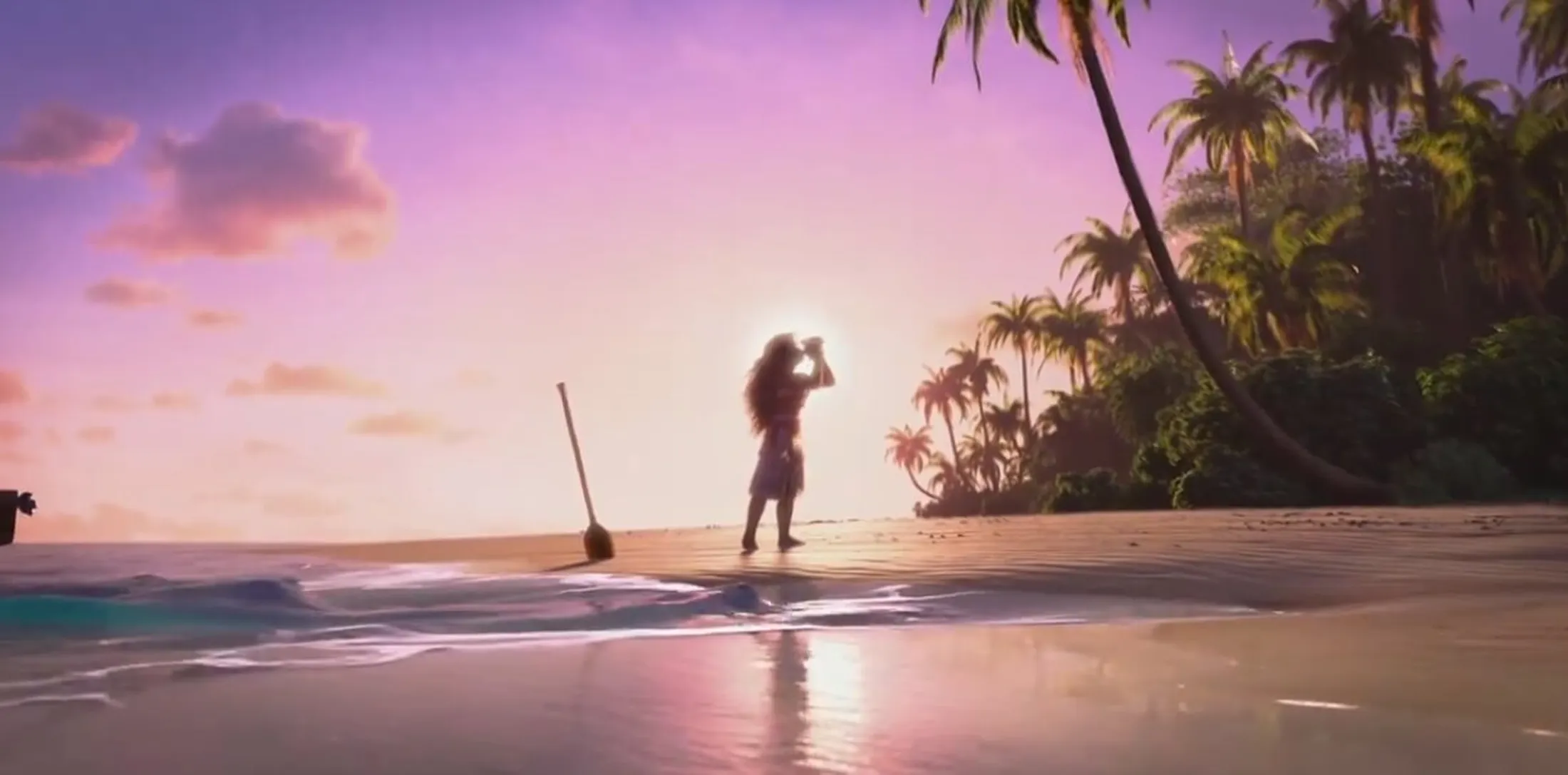 Trecho do teaser divulgado da Disney de Moana 2