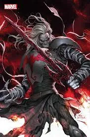 Knull com a Necrosword nas HQ's da Marvel