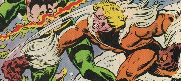 Primeira aparição de Dentes-de-Sabre "Iron Fist" #14