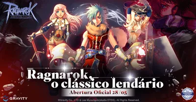 Imagem de personagens do jogo Ragnarok