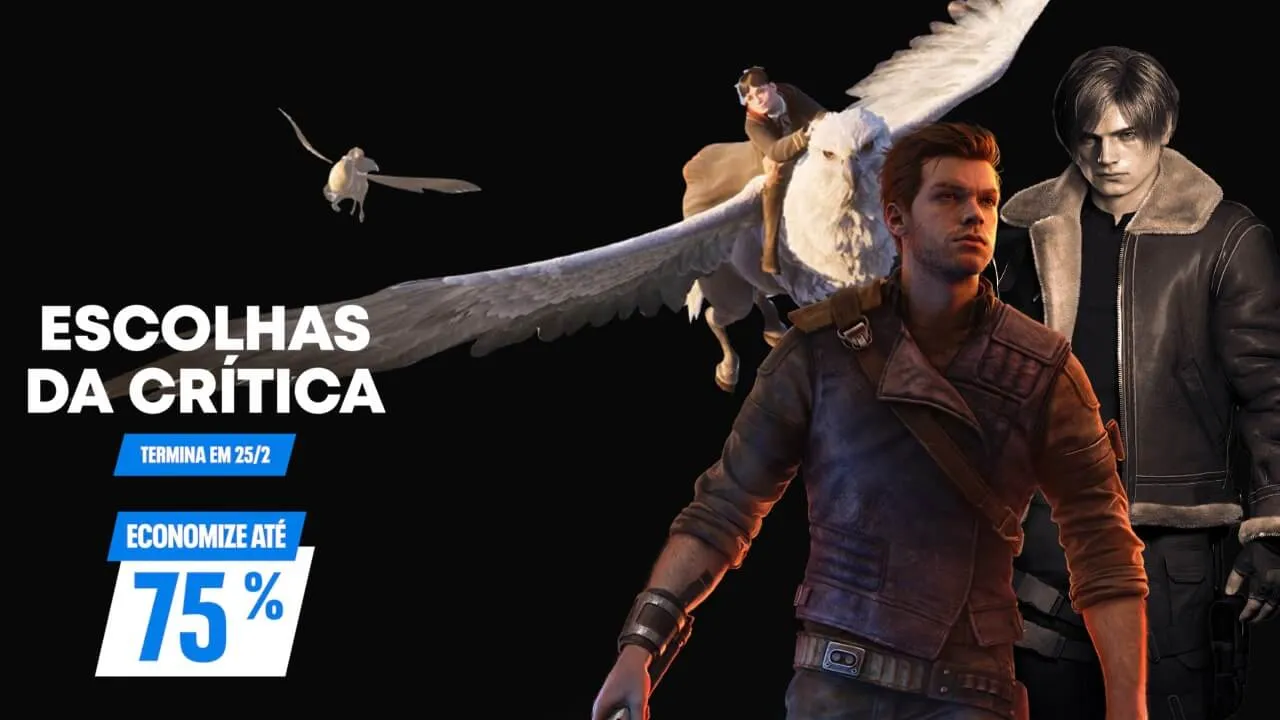 Promoção na PS Store jogos por menos de 100