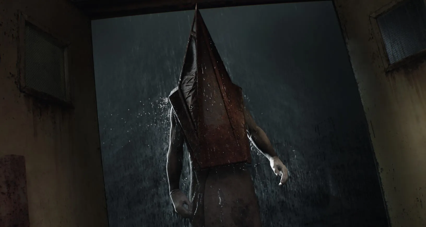 Pyramid Head no remake de SILENT HILL 2 (Foto: Divulgação / Konami)
