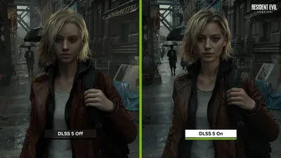 DLSS 5 da Nvidia com Grace de Resident Evil Requiem
