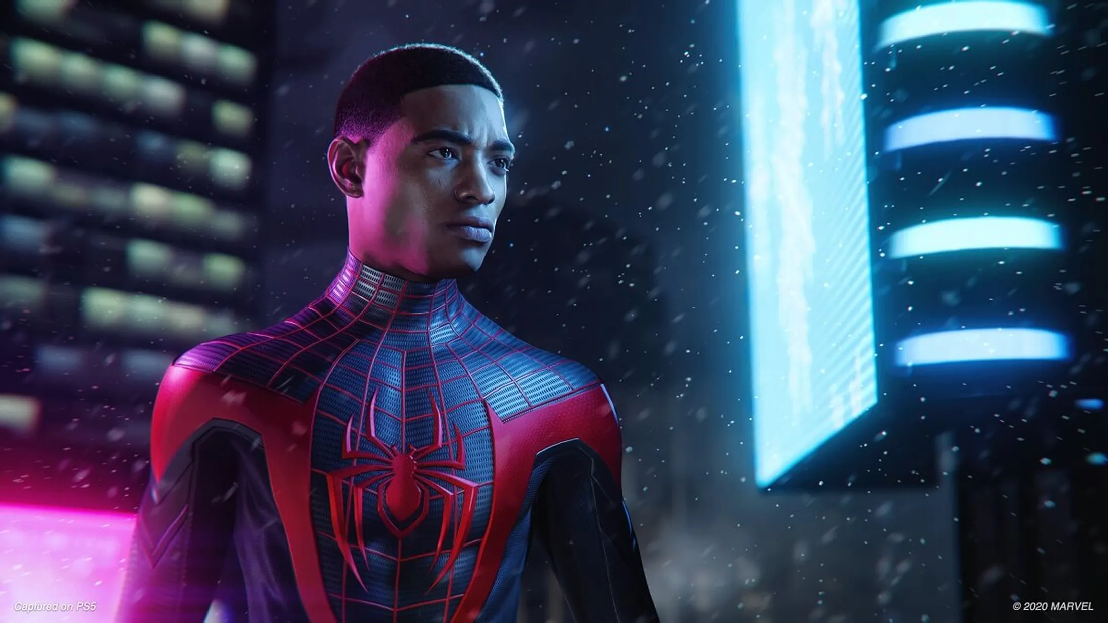 Miles Morales em Marvel's Spider-Man. Foto: Divulgação