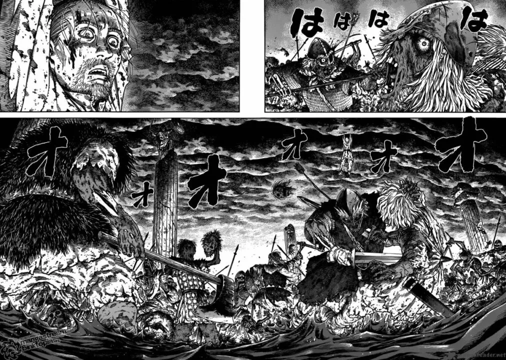 Batalhas no mangá de Vinland Saga