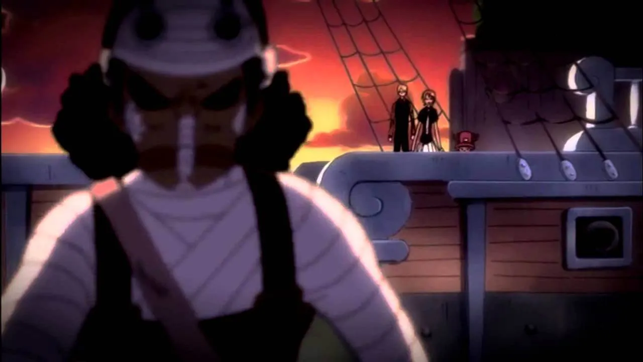 usopp saindo do bando