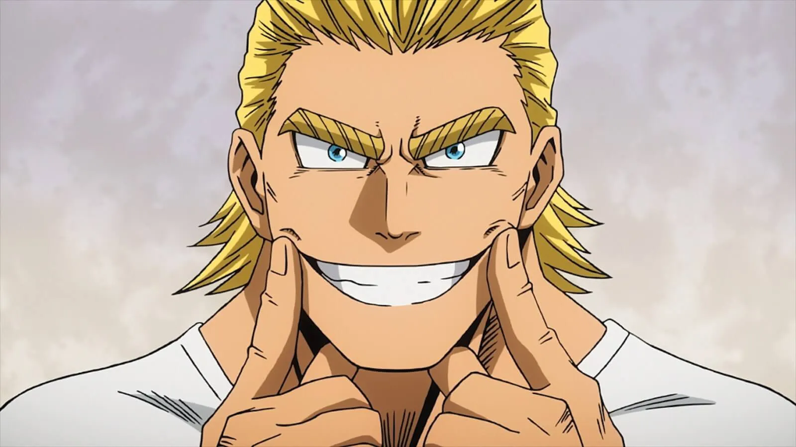 All Might durante a era de Ouro no anime My Hero Academia