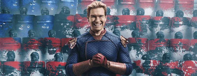 Homelander se prepara para julgamento e o mundo se divide entre seus ideais. | Imagem: Divulgação Prime Video.