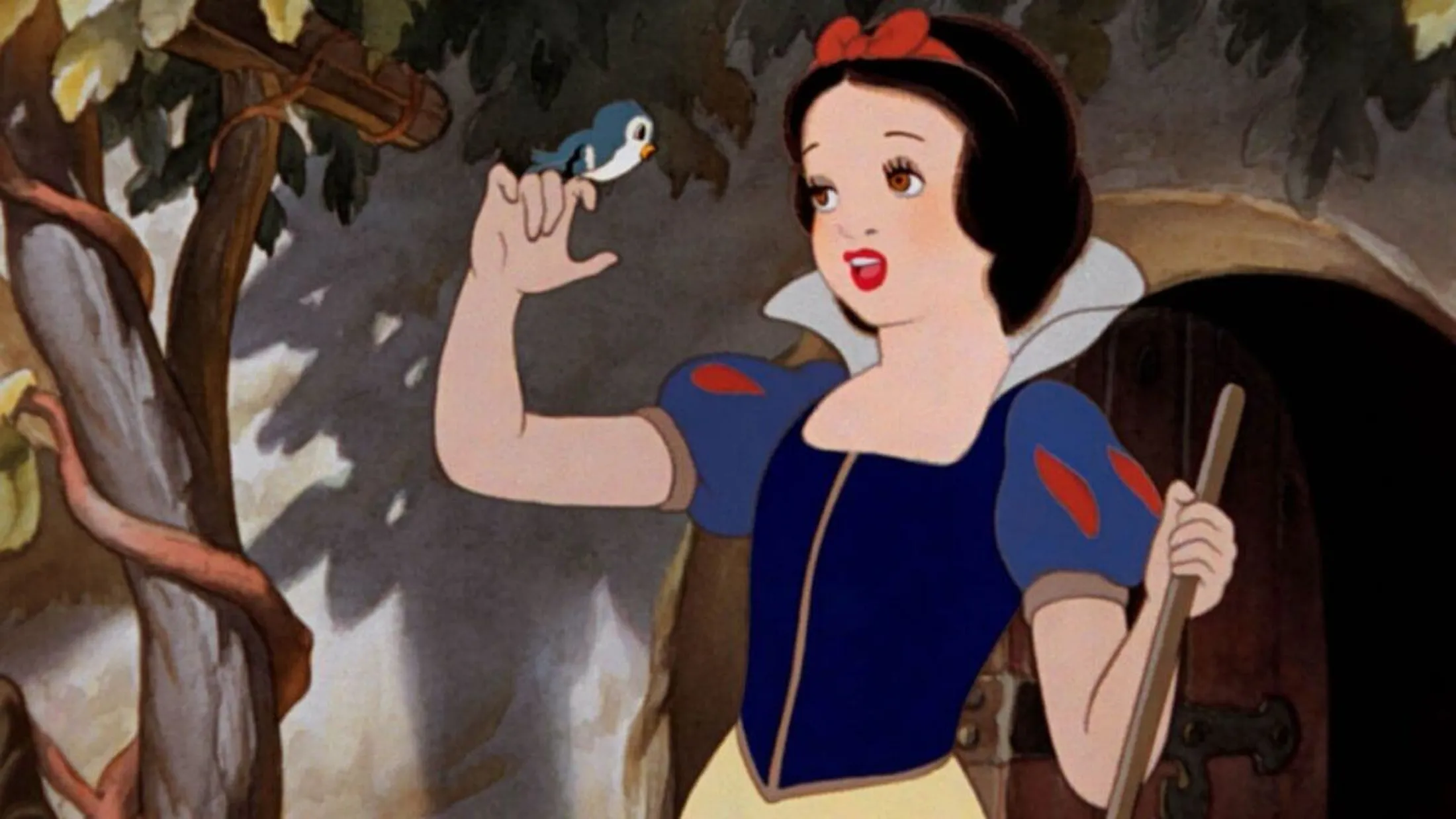 Imagens divulgadas do set de filmagens do filme de A Branca de Neve. Foto: Divulgação