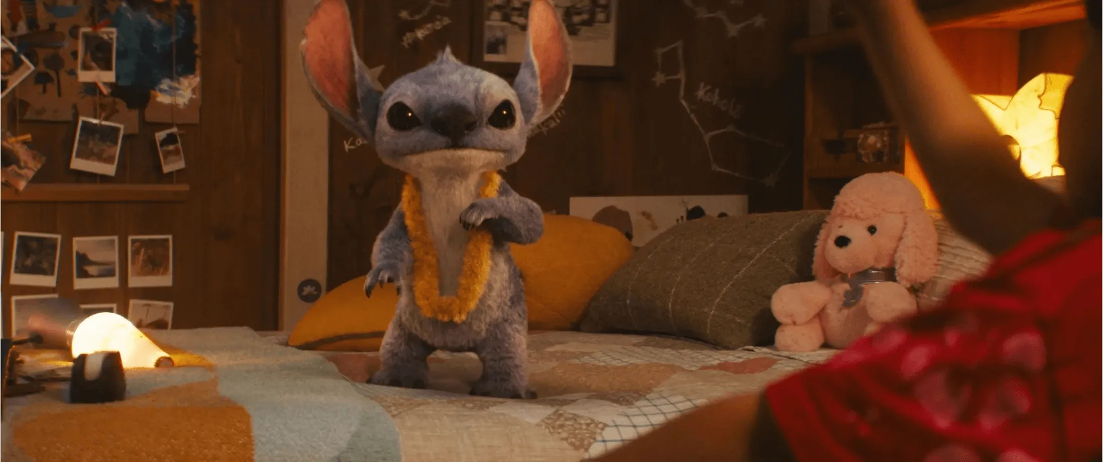 Primeira imagem de Stitch revelada durante a D23