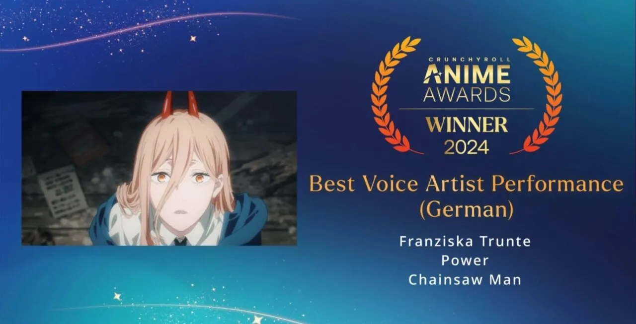 Representante da Melhor Performance de Voz - Alemão