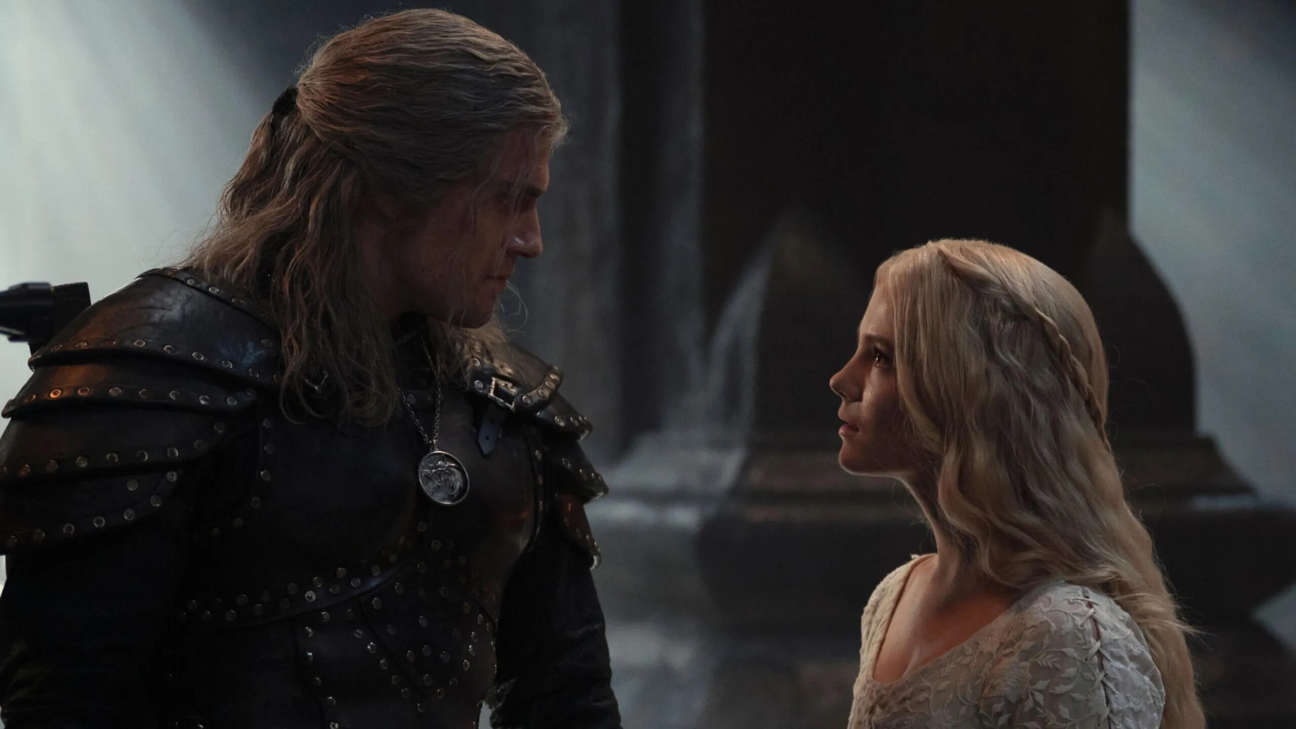 Henry Cavill e Freya Allan, em The Witcher - Foto: Divulgação/Netflix