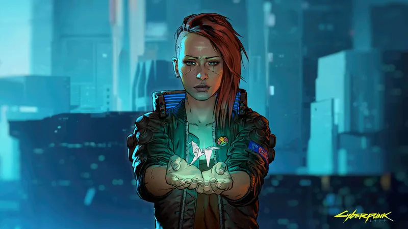 Arte de Cyberpunk 2077