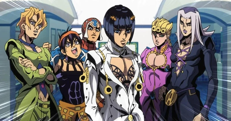 JoJo's Bizarre Adventure figurinos