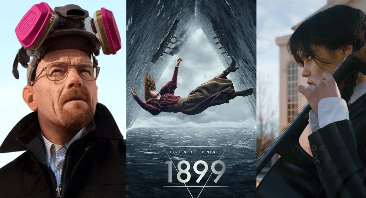 2º temporada de Wandinha, 1899 cancelada, volta de Walter White marcaram a primeira semana de janeiro