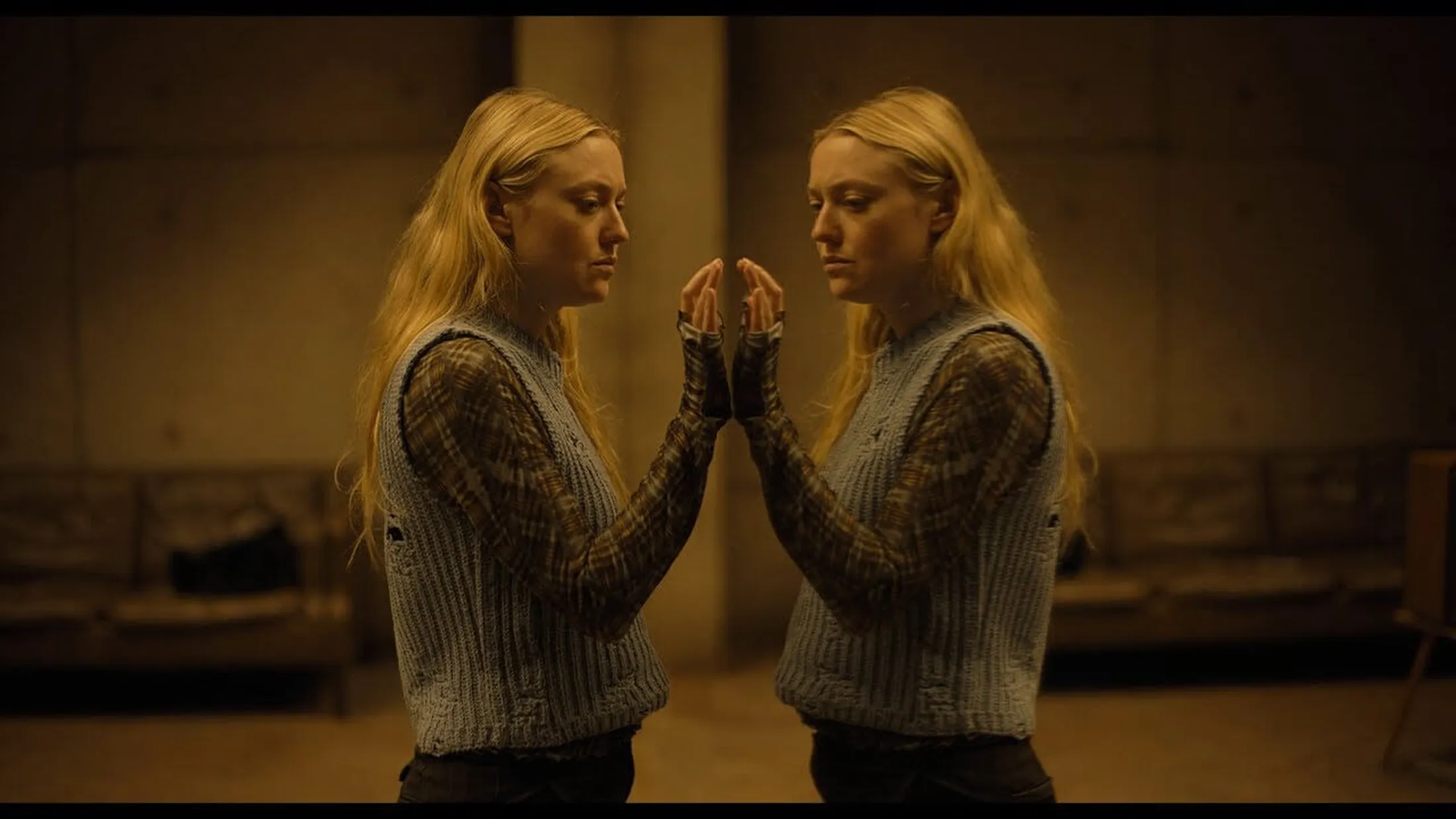 Dakota Fanning como Mina em Os Observadores. Foto: Divulgação