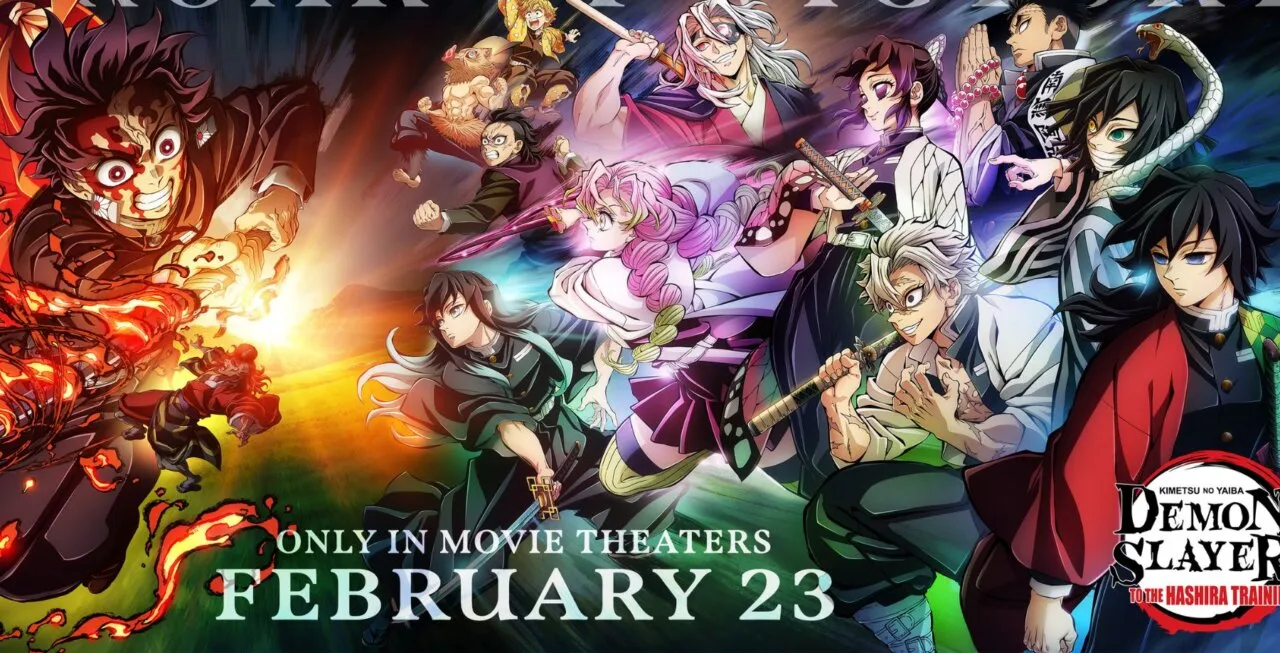 Poster do filme de Demon Slayer