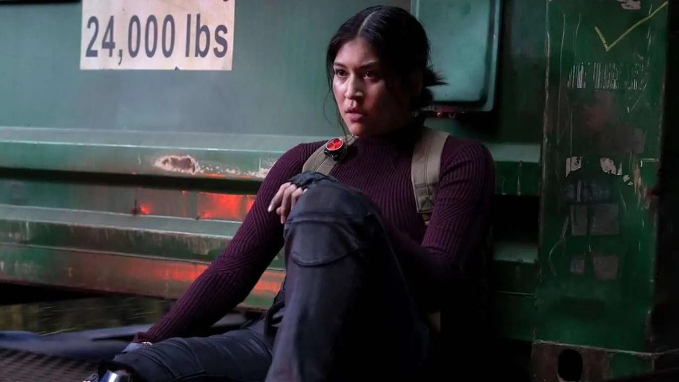 Maya Lopes como Eco na série da Disney+. Foto: Divulgação