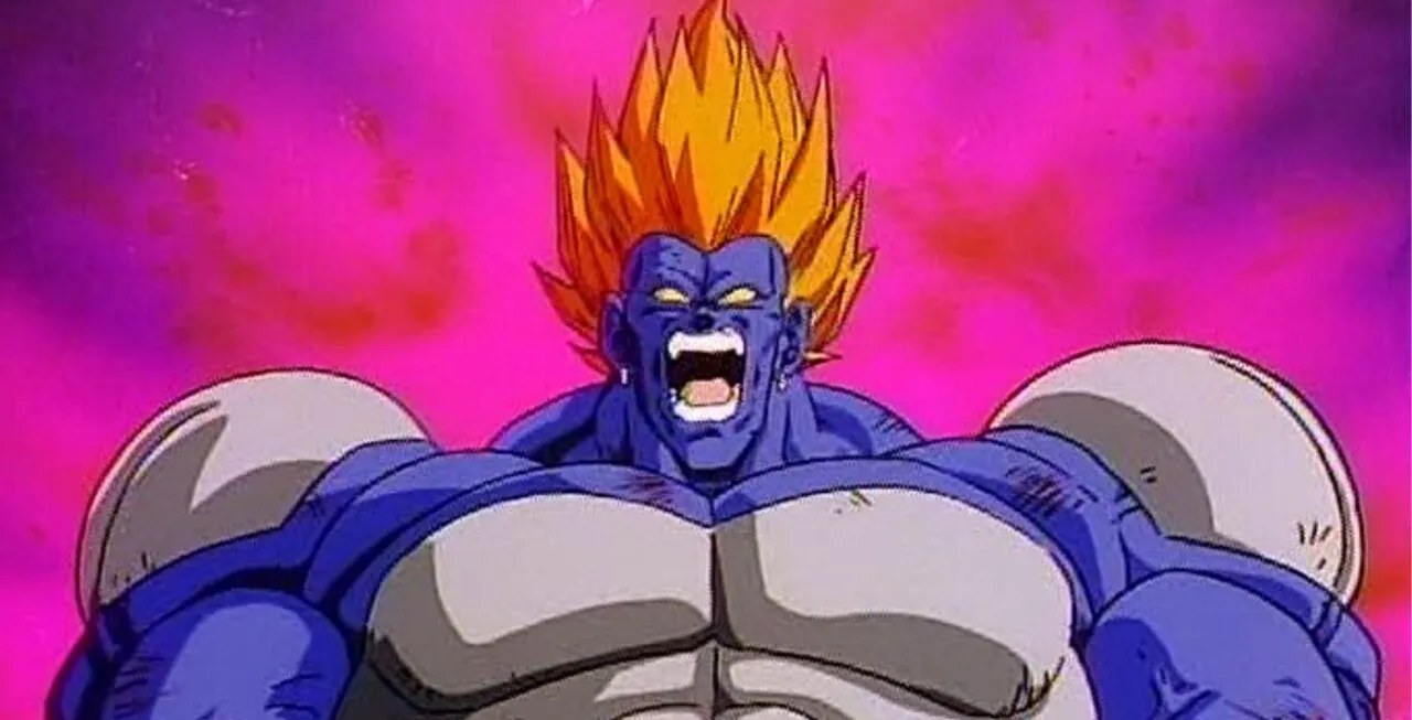 Super Androide 13 elevando seu poder