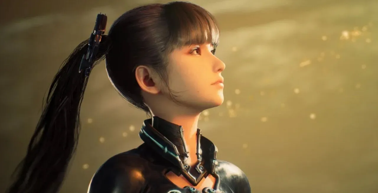Personagem Eve olhando para frente