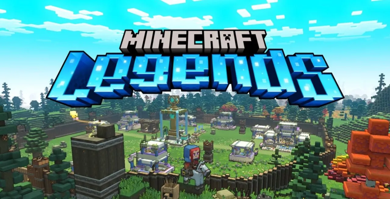 Capa do jogo Minecraft Legends