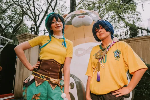 Cosplayers marcaram presença na Rappi House que rolou em São Paulo. Foto: Divulgação