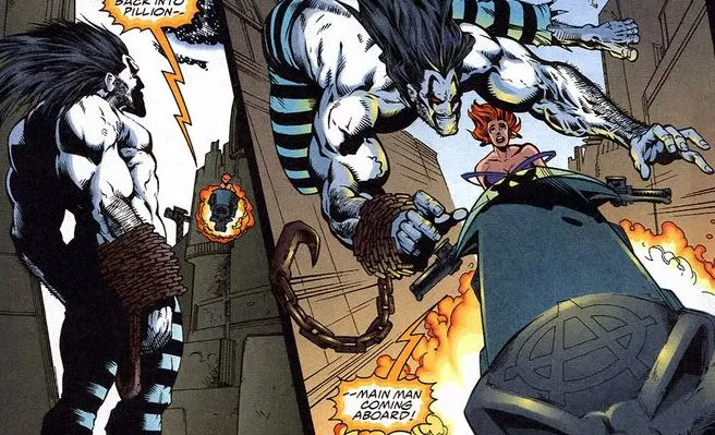 
Além de poderes, o personagem Lobo possui habilidades que o fazem um adversário a altura