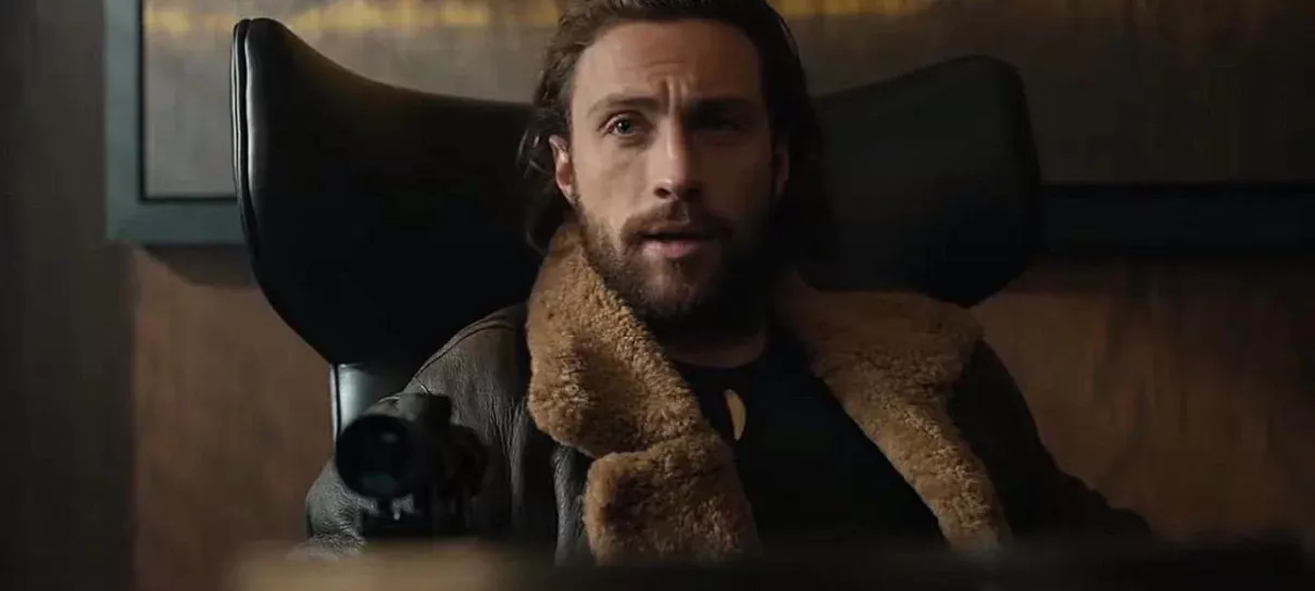 Imagem do ator Aaron Taylor Johnson o possível novo 007