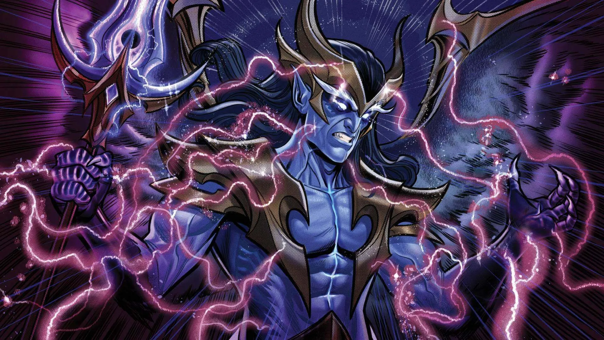 Skywrath mage se transformando ao receber a magia de Scree’auk